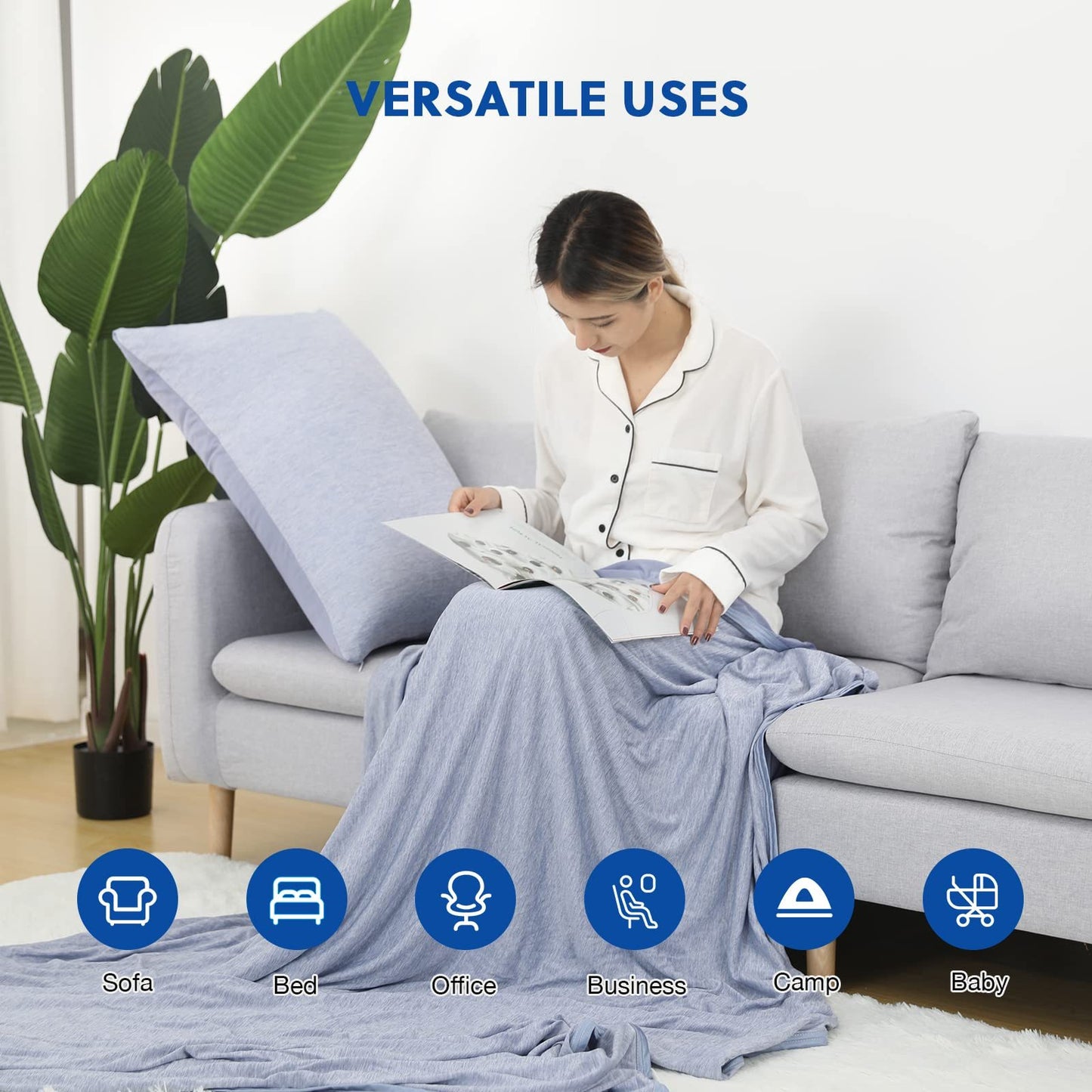 Somma Chill Cooling Summer Blanket